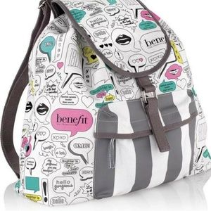~SOLD~Benefit Cosmetics Backpack NWT